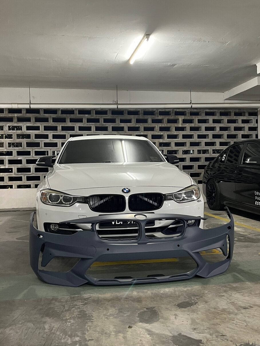 F30 M2-style front bumper conversion