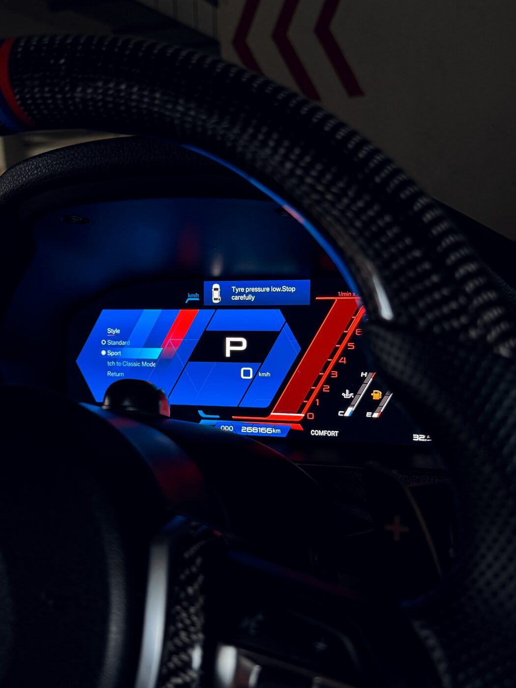 Digital Meter V2.0 cluster with PRND display