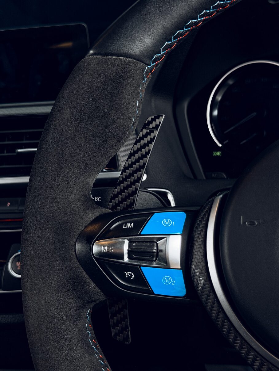 Magnetic Dry Carbon Paddle Shifters