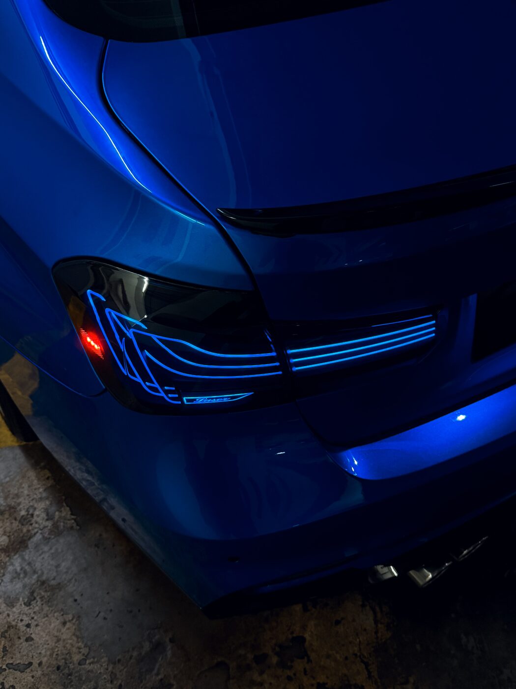 CSL RGB tail lights on BMW F30