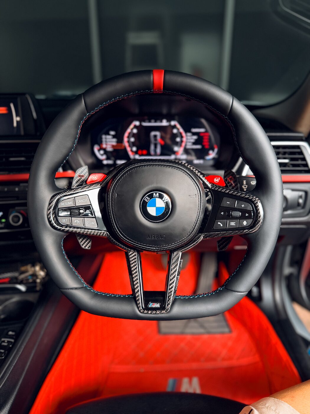 CS Carbon steering wheel