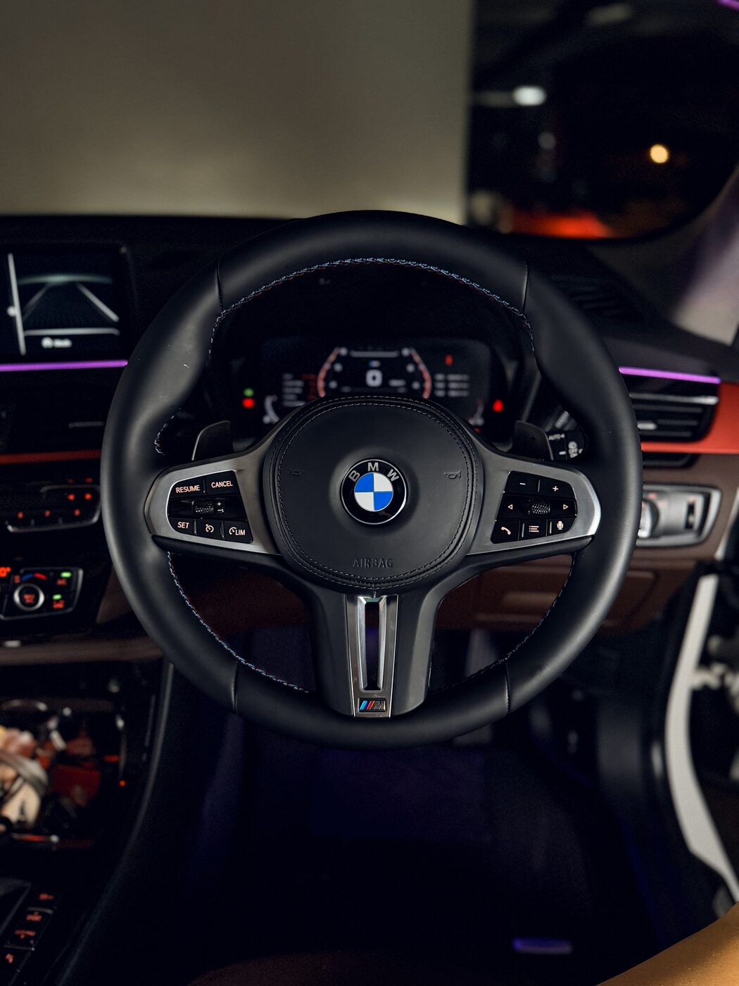 BMW Convert G Series M Sport steering wheel